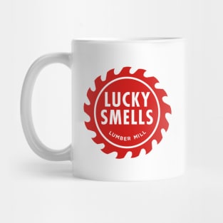 Lucky Smells Lumber Mill Mug